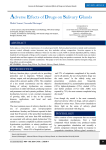 Adverse Effects of Drugs on Salivary Glands