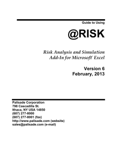 Risk - Palisade Corporation