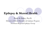 Depression in epilepsy: recognizing and treating it.