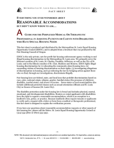 Everything You Need to Know about Reasonable Accommodations