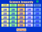 Science Jeopardy - upsd.wednet.edu