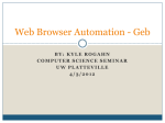 Web Browser Automation