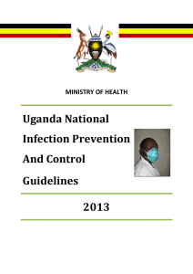 Uganda National Infection Prevention and Control Guidelines 2013