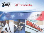 SGR Formula Effect