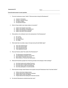 Assessment 29 Name Circle the best answer to each question. The