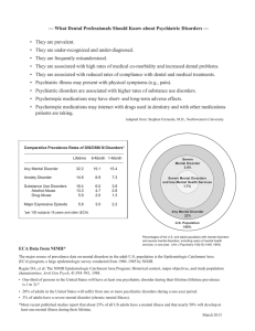 Dental Care for Persons with Chronic Mental Illness