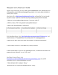 Webquest: Atomic Theories and Models Answer these questions on