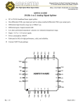 ASNT1012 Reconfigurable MUX CMU