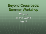 Using a UTM Grid Overlay - Beyond Crossroads Workshop