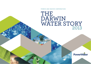 The Darwin Water Story 2013 - Power and Water Corporation