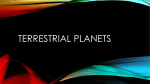 Terrestrial planets