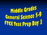 Test Prep Middle Grades - Day 3