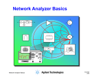 Network Analyzer Basics