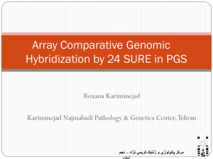 Molecular applications in cytogenetics