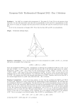 European Girls` Mathematical Olympiad 2012—Day 1 Solutions