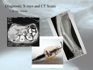 Diagnostic X-rays and CT Scans