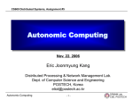 Autonomic Computing - DPNM Lab