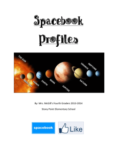 Spacebook Profiles McGill