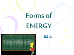 Forms of ENERGY