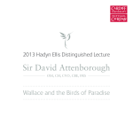 Sir David Attenborough: Wallace and the Birds of