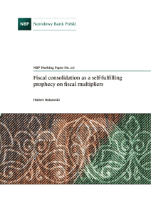Fiscal consolidation as a self-fulfilling prophecy on fiscal multipliers