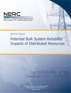 Potential Bulk System Reliability Impacts of Distributed