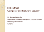CS 494/594 Computer and Network Security - UTK-EECS