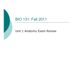 BIO 131: Fall 2011