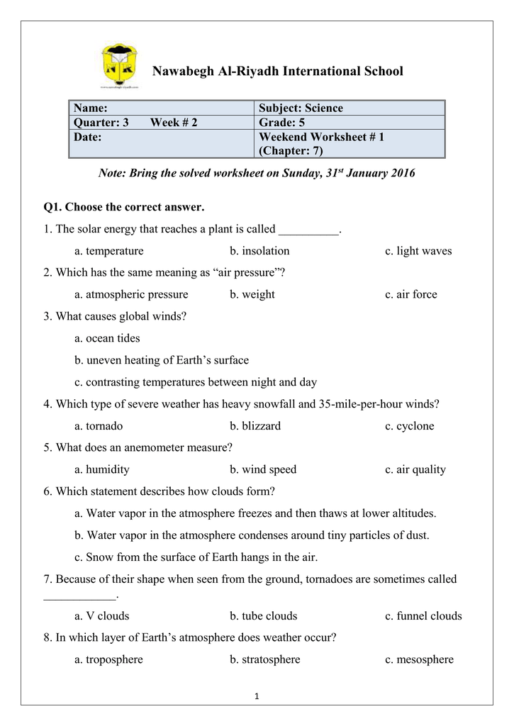 3 week 2 grade 5 date weekend worksheet 1 chapter 7