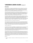 The REDMON Macro - Biostatistics - UNC