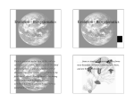 Evolution - Biosystematics Evolution