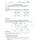 Exam 1 solutions - Department of Physics and Astronomy