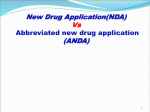 New Drug Application(NDA)