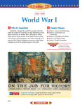 Chapter 23: World War I