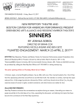 sinners - New Repertory Theatre