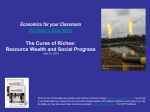 Resource Wealth and Social Progress, April 23, 2014