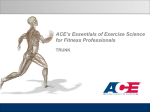 ACE`s Essentials of Exercise Science for Fitness Professionals