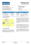 product datasheet