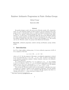 Rainbow Arithmetic Progressions in Finite Abelian Groups.