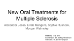 New Oral Treatments for Multiple Sclerosis