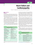 Heart Failure and Cardiomyopathy