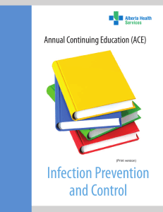 Alberta Health Services Infection Prevention and Control