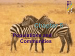 Chapter 5 Populations and Communities 5
