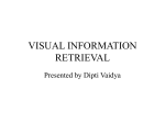 VISUAL INFORMATION RETRIEVAL