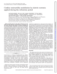 Cardiac contractility modulation by electric currents - AJP