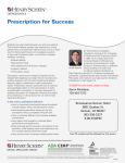 Prescription for Success - Henry Schein Orthodontics