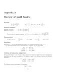 A.Math review - Brock physics