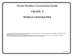 World Geography - Fulton County Schools