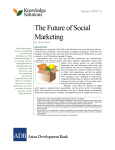 The Future of Social Marketing