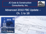 An Overview of The 2010 Florida Building Code Building Volume